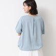 デッサン(レディース)(Dessin(Ladies))の【二の腕カバー/接触冷感/UV】ドローコードカットソー（XS～L） ブルー(091)