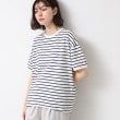 デッサン(レディース)(Dessin(Ladies))の【二の腕カバー/接触冷感/UV】ドローコードカットソー（XS～L） ブルー(193)