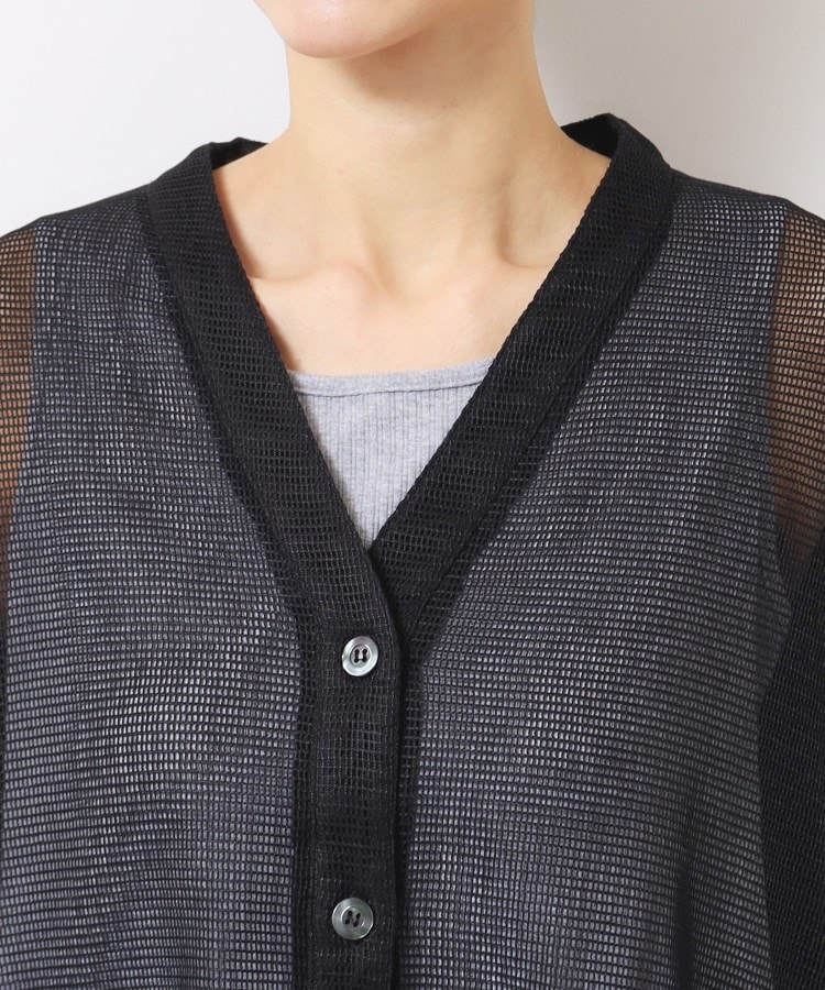 デッサン(レディース)(Dessin(Ladies))の【洗える】メッシュカーディガン12