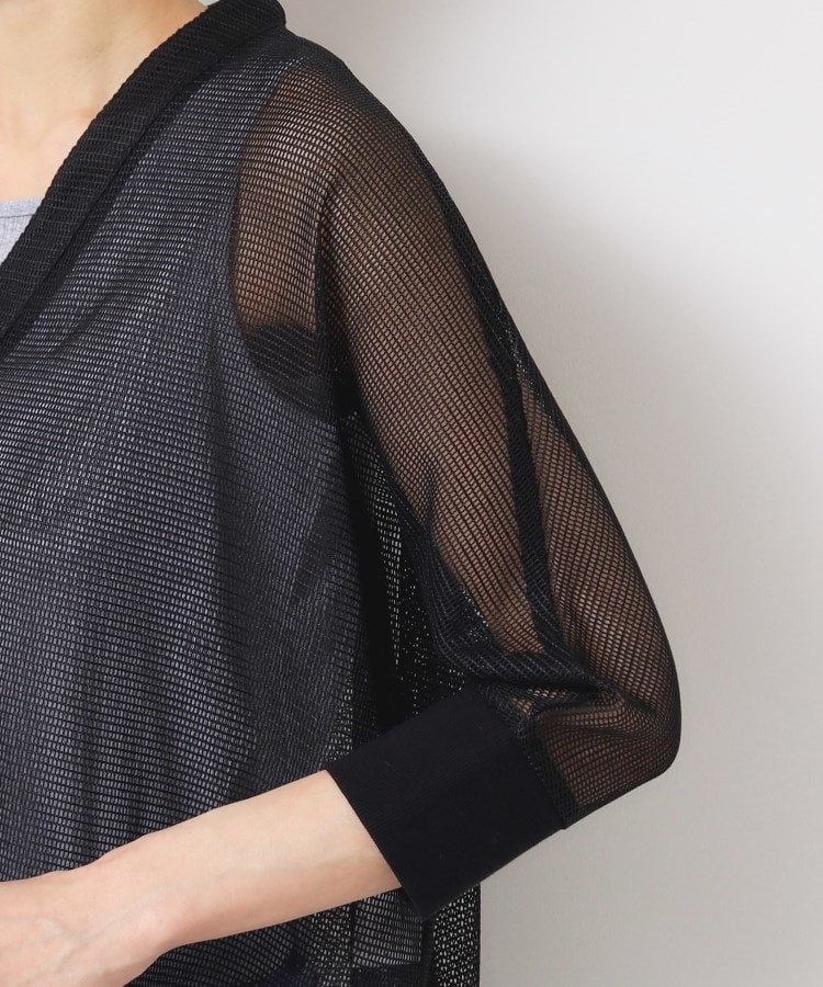 デッサン(レディース)(Dessin(Ladies))の【洗える】メッシュカーディガン13