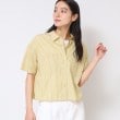 デッサン(レディース)(Dessin(Ladies))の【洗える】クロップド丈シャツ（XS～L）2