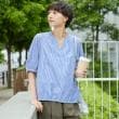 デッサン(レディース)(Dessin(Ladies))の【洗える・4サイズ展開】パフスリーブ五分袖ブラウス（XS～L）13