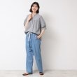 デッサン(レディース)(Dessin(Ladies))の【洗える・4サイズ展開】フロントスリット五分袖ブラウス（XS～L）3