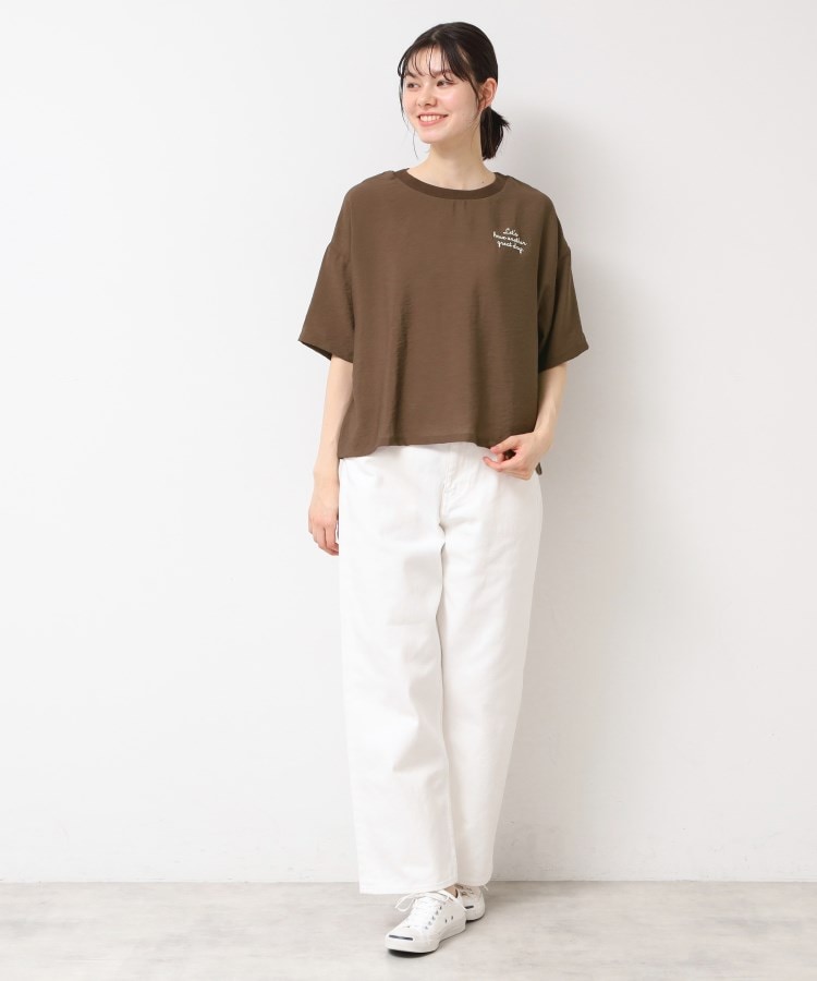 デッサン(レディース)(Dessin(Ladies))の【洗える・4サイズ展開】ロゴ入りブラウス（XS～L）7