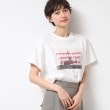 デッサン(レディース)(Dessin(Ladies))の【洗える】フォトプリントTシャツ（XS～L） ホワイト(001)