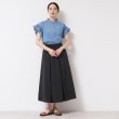 デッサン(レディース)(Dessin(Ladies))の【ウエストゴム・洗える】ナイロンフレアスカート3