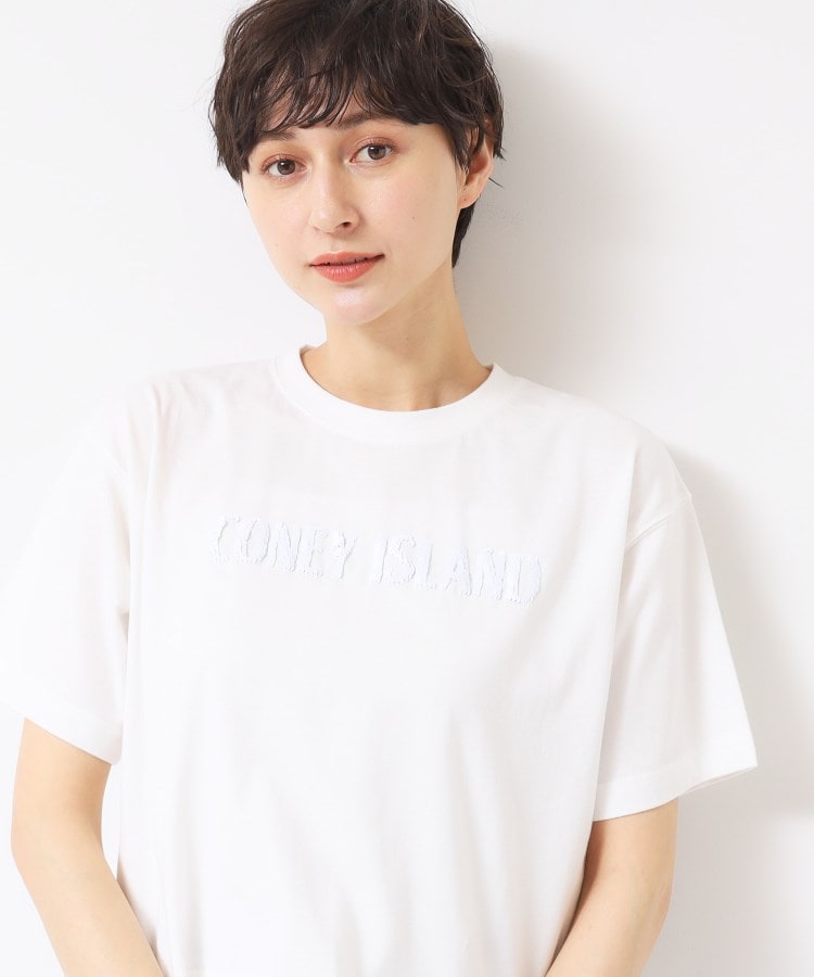 デッサン(レディース)(Dessin(Ladies))の【洗える】スパンコールロゴTシャツ（XS～L）1