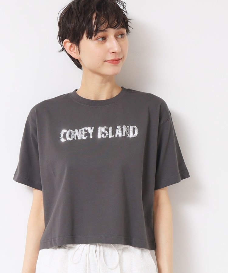 デッサン(レディース)(Dessin(Ladies))の【洗える】スパンコールロゴTシャツ（XS～L）5
