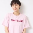 デッサン(レディース)(Dessin(Ladies))の【洗える】スパンコールロゴTシャツ（XS～L） ピンク(071)