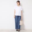 デッサン(レディース)(Dessin(Ladies))の【洗える】袖タックデザインカットソー2