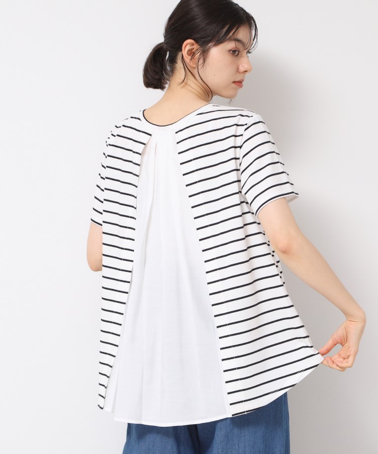 デッサン(レディース)(Dessin(Ladies))のバックプリーツデザインカットソー10