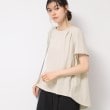 デッサン(レディース)(Dessin(Ladies))のバックプリーツデザインカットソー ライトグレー(011)