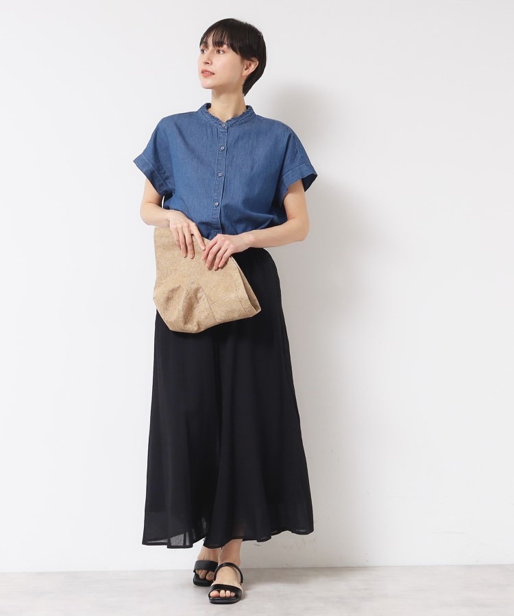 デッサン(レディース)(Dessin(Ladies))の【ウエストゴム・洗える】リラクシーパンツ3