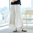 デッサン(レディース)(Dessin(Ladies))の【ウエストゴム・洗える】リラクシーパンツ グレージュ(050)