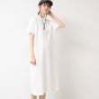 デッサン(レディース)(Dessin(Ladies))の【洗える】ヘンリーネックジャージワンピース2