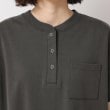 デッサン(レディース)(Dessin(Ladies))の【洗える】ヘンリーネックジャージワンピース12