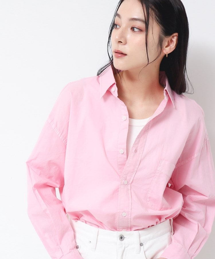 デッサン(レディース)(Dessin(Ladies))の【洗える】ピグメント染バックギャザーシャツ9