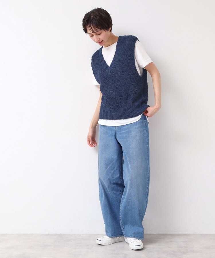デッサン(レディース)(Dessin(Ladies))の【洗える】シャギーベスト7