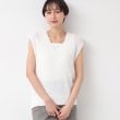 デッサン(レディース)(Dessin(Ladies))の【洗える】シャギーベスト1