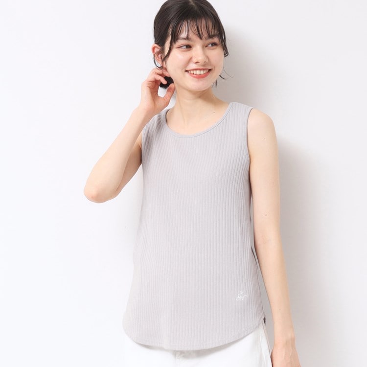 デッサン(レディース)(Dessin(Ladies))の【2WAY・洗える】リブタンク（S～L） タンクトップ・キャミソール