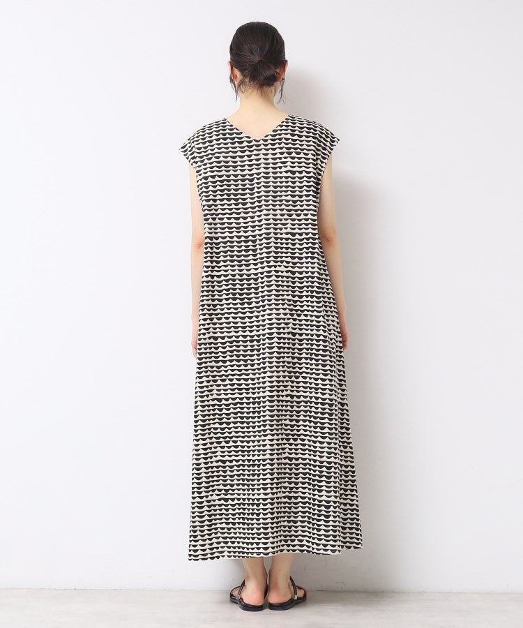 デッサン(レディース)(Dessin(Ladies))の【洗える】ウエーブプリントコットンワンピース7