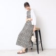 デッサン(レディース)(Dessin(Ladies))の【洗える】ウエーブプリントコットンワンピース3