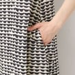 デッサン(レディース)(Dessin(Ladies))の【洗える】ウエーブプリントコットンワンピース10