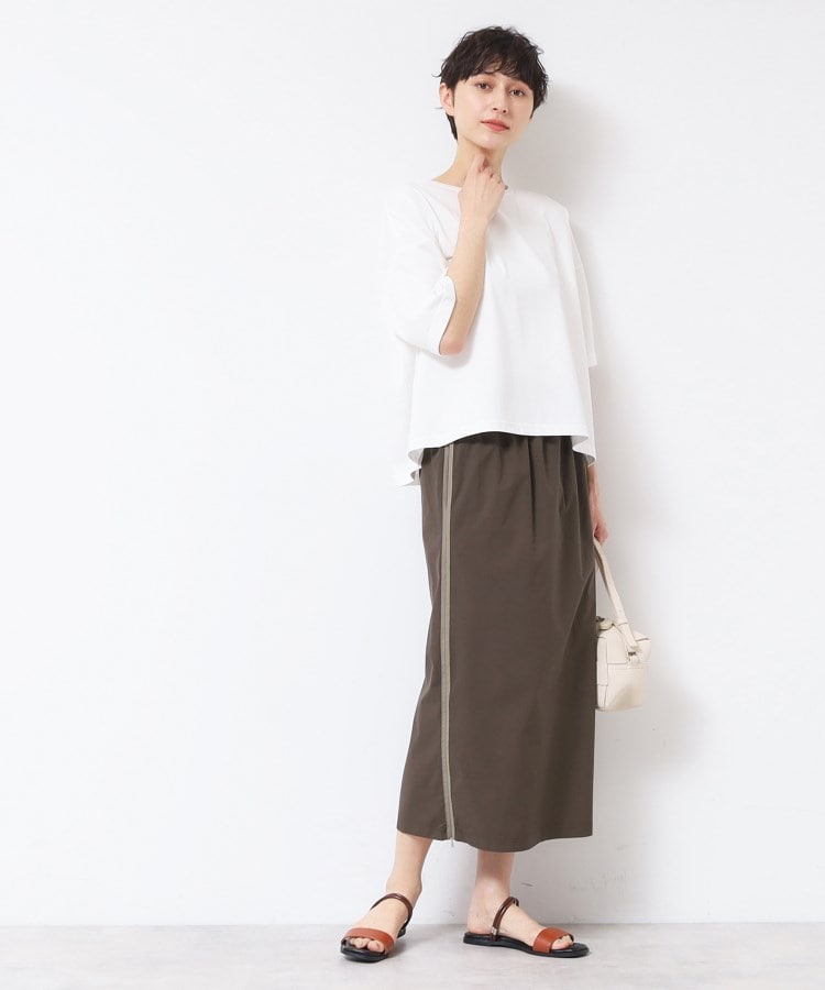 デッサン(レディース)(Dessin(Ladies))の【撥水・洗える】サイドジップ付きIラインスカート7