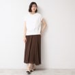 デッサン(レディース)(Dessin(Ladies))の【ウエストゴム・洗える】コットンフレアースカート7