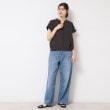 デッサン(レディース)(Dessin(Ladies))の【洗える】フレンチスリーブスキッパーシャツ（XS～L）3