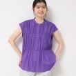 デッサン(レディース)(Dessin(Ladies))の【洗える】シャーリングペプラムブラウス9