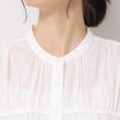 デッサン(レディース)(Dessin(Ladies))の【洗える】シャーリングペプラムブラウス16