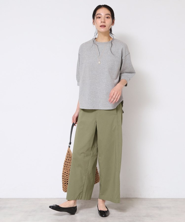 デッサン(レディース)(Dessin(Ladies))の【洗える】ストレッチセミワイドパンツ6