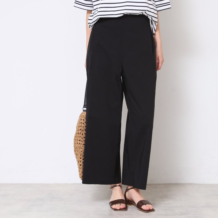 デッサン(レディース)(Dessin(Ladies))の【洗える】ストレッチセミワイドパンツ フルレングスパンツ