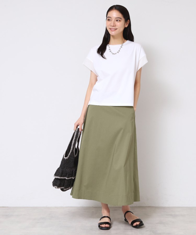 デッサン(レディース)(Dessin(Ladies))の【洗える】Aラインストレッチスカート6