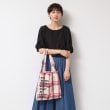 デッサン(レディース)(Dessin(Ladies))の【A4収納可・軽量】チェックトート3