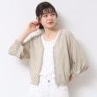 デッサン(レディース)(Dessin(Ladies))の【洗える】シアーVネックカーディガン5