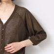 デッサン(レディース)(Dessin(Ladies))の【洗える】シアーVネックカーディガン17