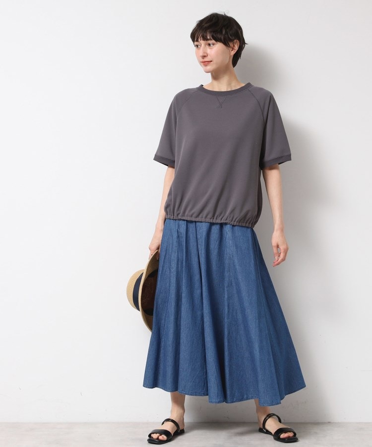 デッサン(レディース)(Dessin(Ladies))の【洗える】カットジョーゼットリラクシーブラウス3
