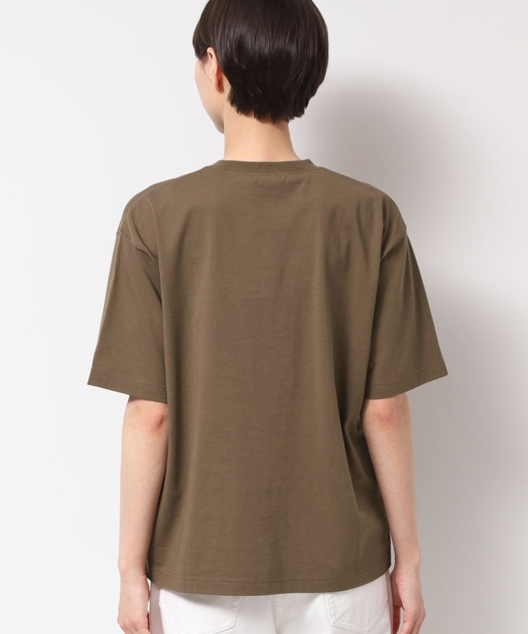 デッサン(レディース)(Dessin(Ladies))の【洗える】オーガニックコットンロゴT15