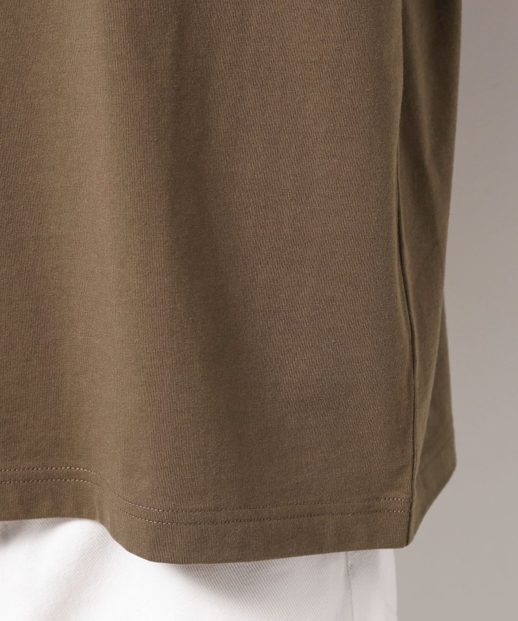 デッサン(レディース)(Dessin(Ladies))の【洗える】オーガニックコットンロゴT18