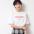 デッサン(レディース)(Dessin(Ladies))の【洗える】オーガニックコットンロゴT1