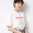 デッサン(レディース)(Dessin(Ladies))の【洗える】オーガニックコットンロゴT ホワイト(001)