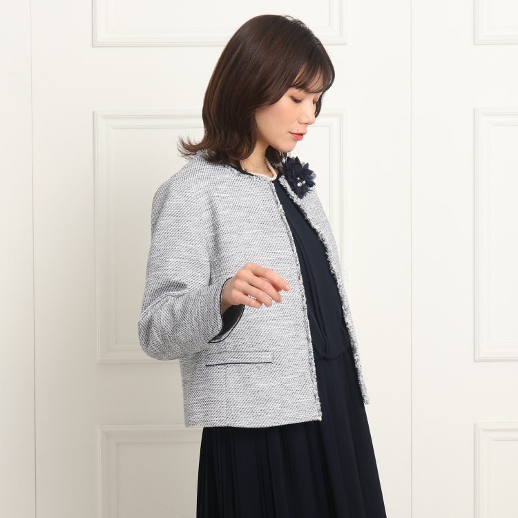 セットアップ可能】ノーカラージャケット＜S～L＞（ジャケット