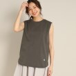 デッサン(レディース)(Dessin(Ladies))の【洗える】シャツテールスリーブレスカットソー<XS~L>6