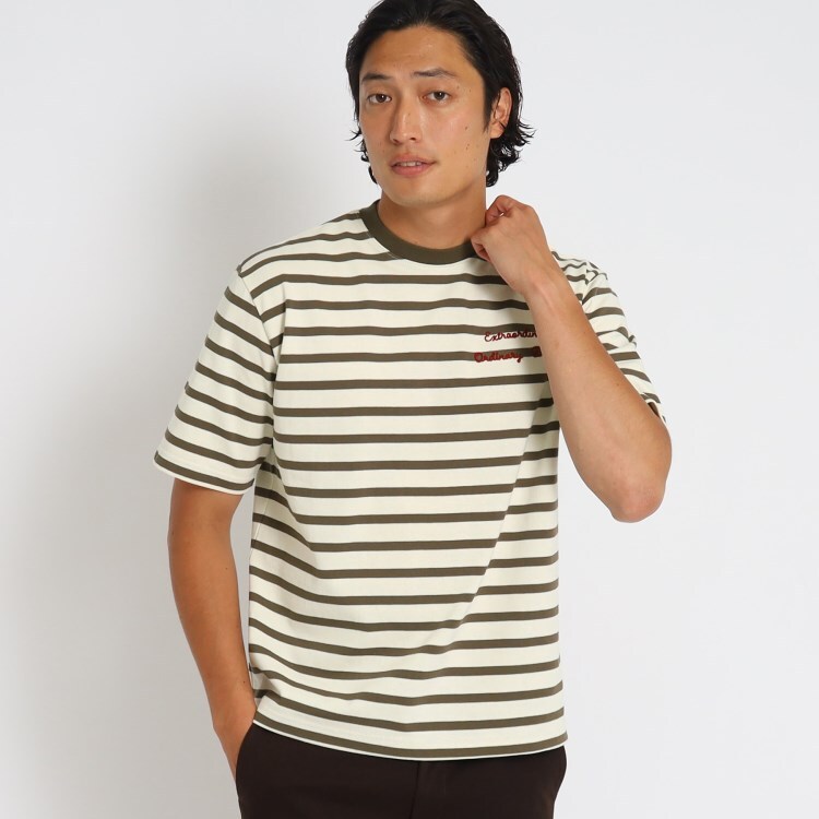Tyコットンボーダーtシャツ ｔシャツ Dessin Men デッサン ワールド オンラインストア World Online Store