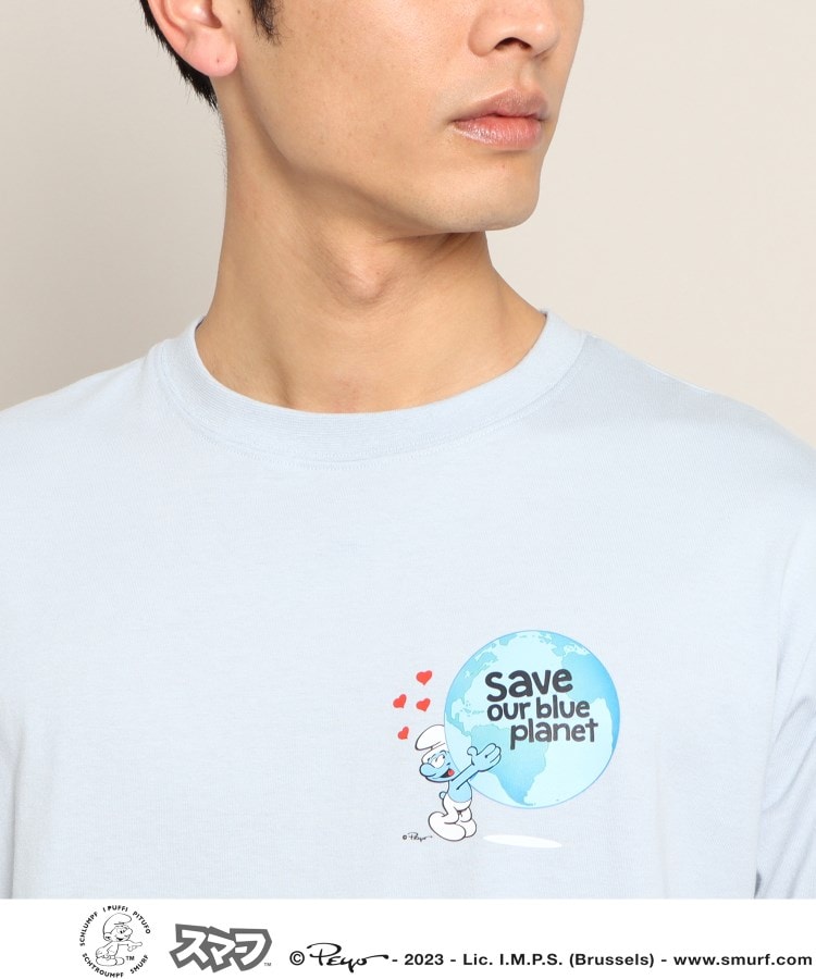 デッサン(メンズ)(Dessin(Men))の【SDGsスマーフコラボ】Tシャツ4