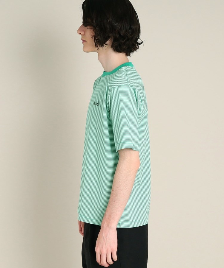 デッサン(メンズ)(Dessin(Men))のロゴボーダーTシャツ2