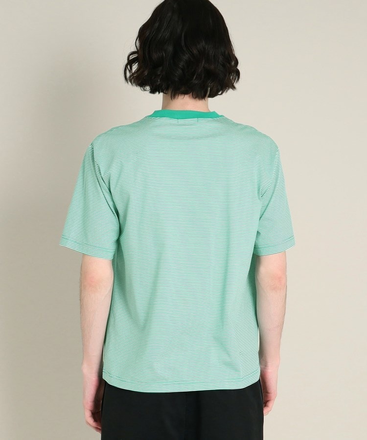 デッサン(メンズ)(Dessin(Men))のロゴボーダーTシャツ3
