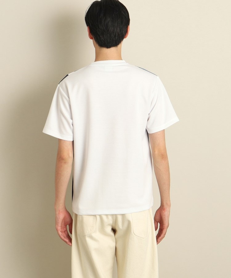 デッサン(メンズ)(Dessin(Men))の配色ストライプ切替Tシャツ3